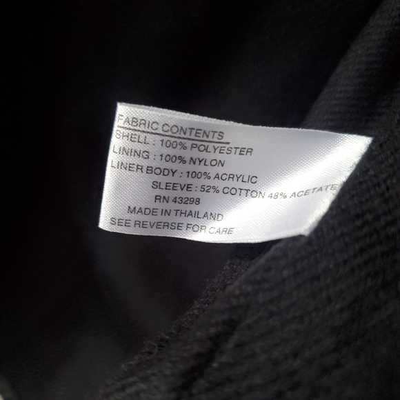 Gallery Women's Red Soft Shell Coat Removable Lining & Hood Sz L Casual Outdoor - Picture 12 of 15